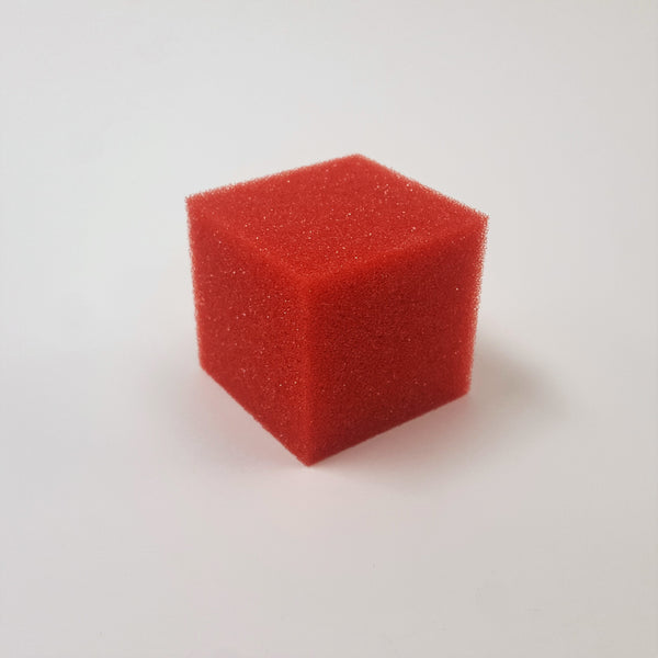 Foam Cube - Small Red