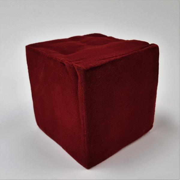 Foam Cubes - Maroon