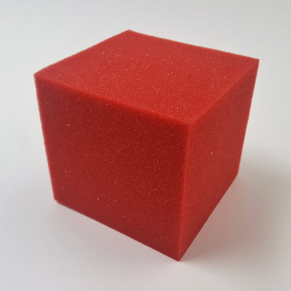 Foam Cubes - Large Red